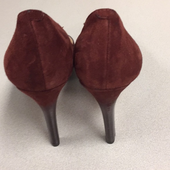 Vince Camuto Signature ombré leather suede pumps - Picture 6 of 8